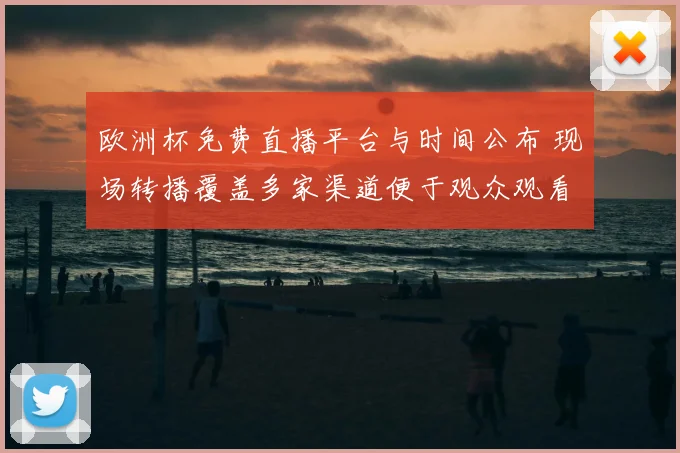 欧洲杯免费直播平台与时间公布 现场转播覆盖多家渠道便于观众观看
